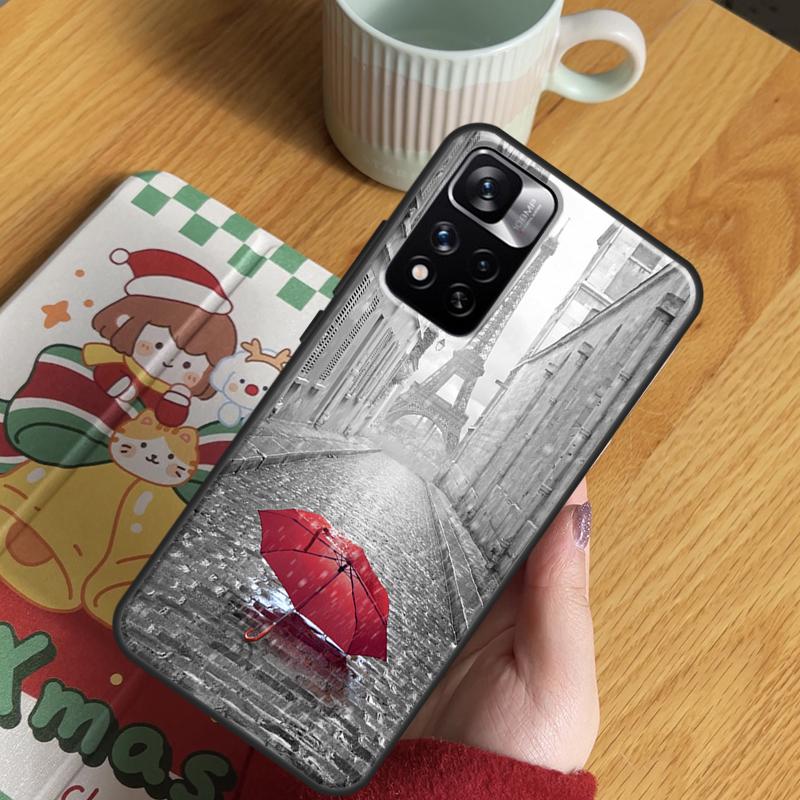 Paris Eiffel Tower Case For Xiaomi Redmi Note 14 13 12 11 10 9 15 Pro Plus Redmi 15C 13 10C 12C 13C 14C 15 Cover