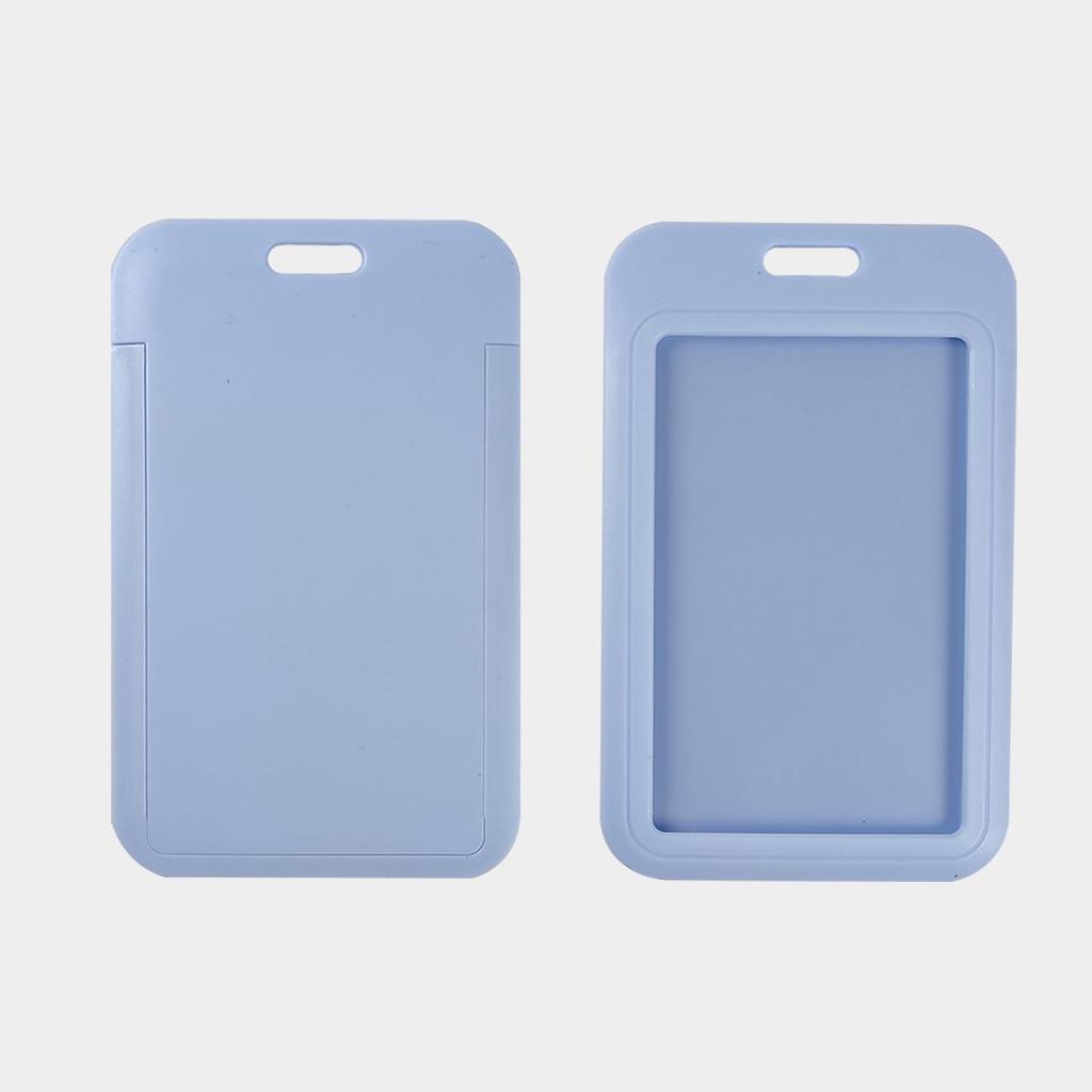 Student Campus ID and Access Card Holder for Bus, Meal, Room Cards - Hard Shell, Custom Printing Available.