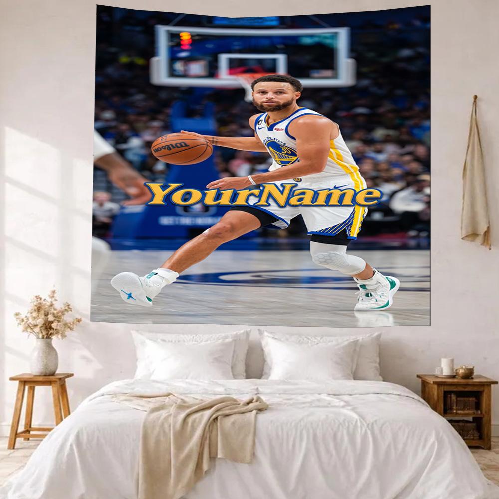 Curry Custom Your Name Wall Decor Tapestry Art For Pet Memorial Birthdaywedding Party Backdrop Family Gift