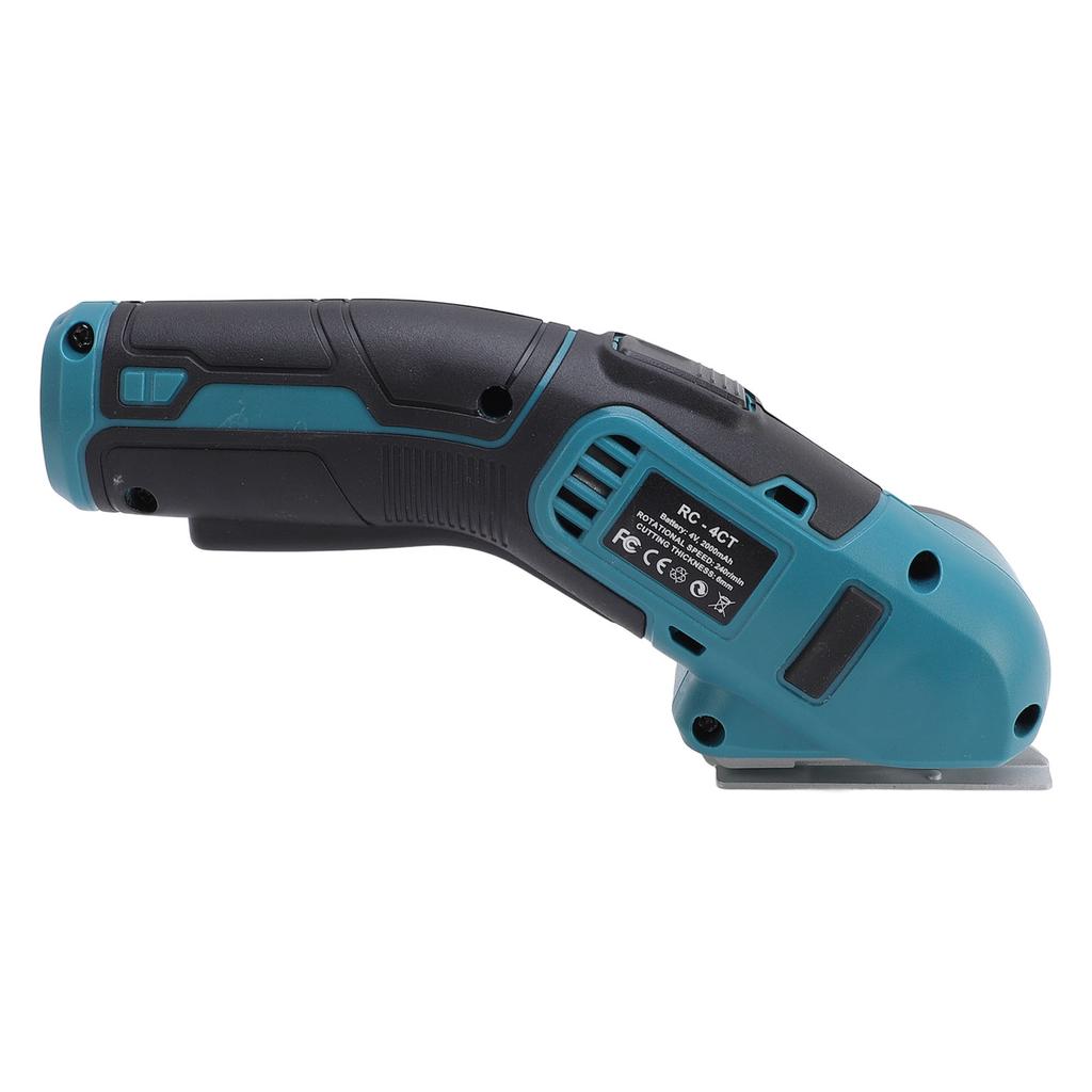 Аккумуляторные электрические ножницы 4,2 В Мини перезаряжаемый мощный вращающийся резак для ткани картона