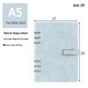 A5/B5 Business Loose-Leaf Notebook, Thick PU Leather Customizable Cover