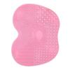 3pcs Makeup Brush Cleaning Mat Silicone Foldable Cosmetic Clean Brush Scrubber Pad with 5 Suction