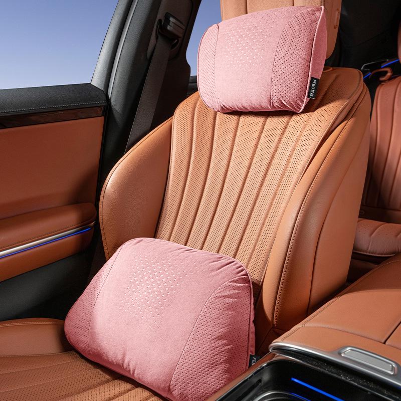 BMW Headrest and Lumbar Support Pillow for 1, 3, 5, 7 Series, X1, X3, X5, X6
