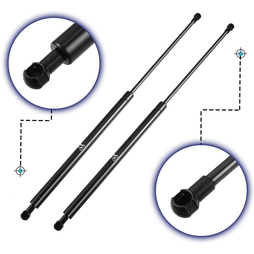 uxcell Совместимо с Toyota Совместимо с Crown S200 2 шт. Демпфер капота Демпфер капота Газовая пружина Газовый амортизатор переднего капота Газовый подъемник Поддержка демпфера Амортизатор