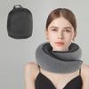 Portable Lightweight Travel Neck Pillow Memory Foam Snail Pillow Soft Noon Break Sleep Pillows Adjustable U-shaped Pillow Travel Neck Support