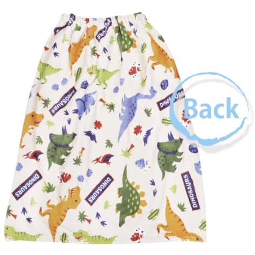 Skater Water Absorbent Quick Dry Rolled Towel Dinosaur TOP1-A