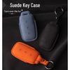 Geely Galaxy L7 Premium Suede & Leather Key Case with Buckle for Men & Women