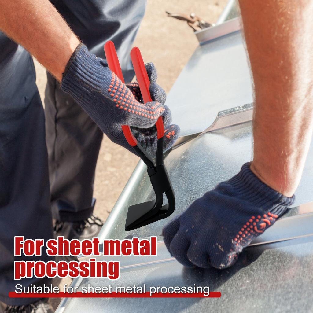 Manual Sealer Metal Sheet Metal Tool Durable Manual Sealer Metal Bending and Flattening Pliers Sheet Metal Tool Set