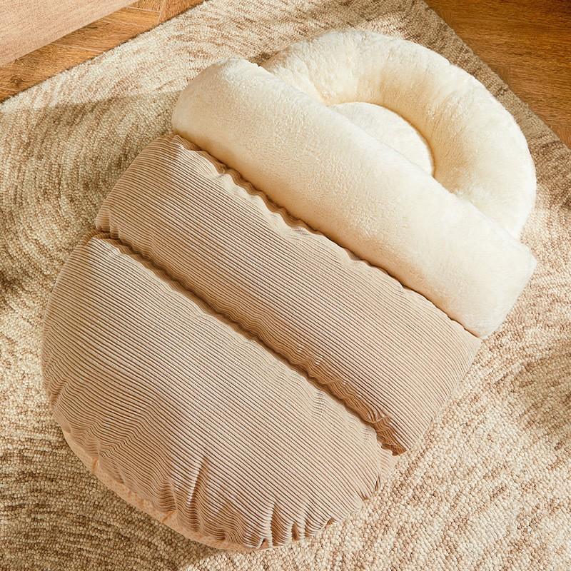 Зимняя теплая собачья будка, тапочки для собак, будка для маленьких и средних собак, плюшевый коврик для сна, теплая будка для домашних животных