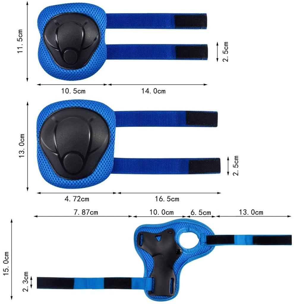 SHAKE Helmet for Kids Protector Bicycle Helmet for Age Adjustable Suitable for Sports Helmet Set and BEAR® Children, Set, Children, 3-10, Size,