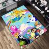 Adventure Time Friendship Home carpet Office Decorative Carpet For Living Room Bedroom Door Mat Floor Rug Computer Chair Area Rug