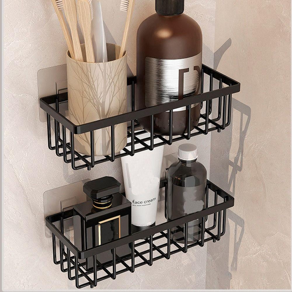 Large size Self-draining Sink Shelf Portable Soap Basket Sponge Holder  Bathroom Shampoo Shelves