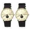 TRIWA Pair Watch with Pair BOX Falken Gold Dial Black Leather Watch [TRIWA] FAST107-WC010117FAST107-WC010117 [Item]