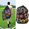 Durable Basketball Soccer Ball Bag Extra Large Sports Equipment Storage Organizer Football