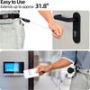 Name Tag Badge Holder ID Lanyard Retractable Key Ring Easy-to-pull Buckle Badge Reel ID Card Holder