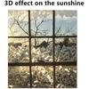 Пленка для защиты окон 3D без клея, статическая пленка для окон, защитная наклейка на стекло для ванной комнаты, офиса, кухни, окна