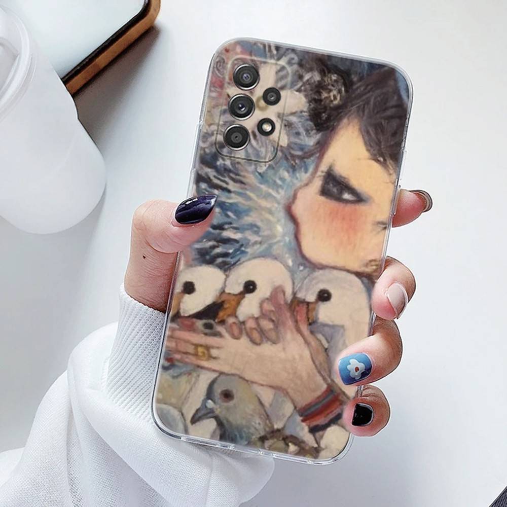 Чехол для телефона Aya Takano Силиконовый Для Samsung S30,23,21,22,20 FE lite,S10,9,PIus Note20ultra Мягкий Прозрачный