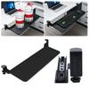 Keyboard Tray Under Desk with C Clamp Mount Pull Out Keyboard Tray Drawer Slide-Out Platform Computer Keyboard Drawer