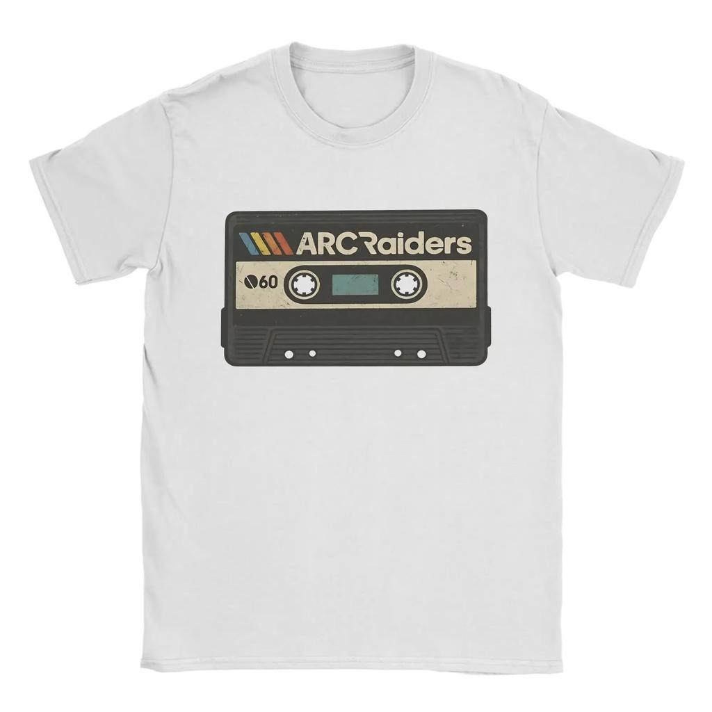 ARC Raiders Tape Pattern Fun TShirt Unisex Printed Cotton Crew Neck AllSeason Streetwear Top oversized t shirt harajuku