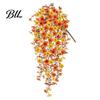 Decorative Fake Plant for Home Artificial Hanging Fall Flower, Realistic Plastic Cascading Vines Textures Vine Arrangement Plant, Maintenance-free