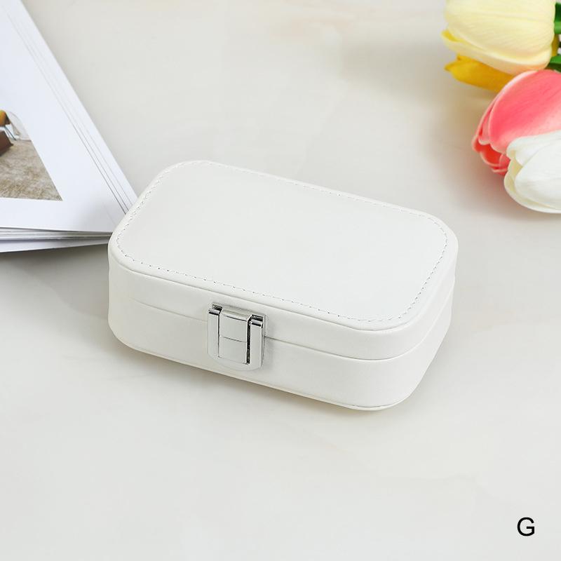 В шкатулке для украшений Macaron для путешествий, портативный органайзер для колец, сережек, ожерелий