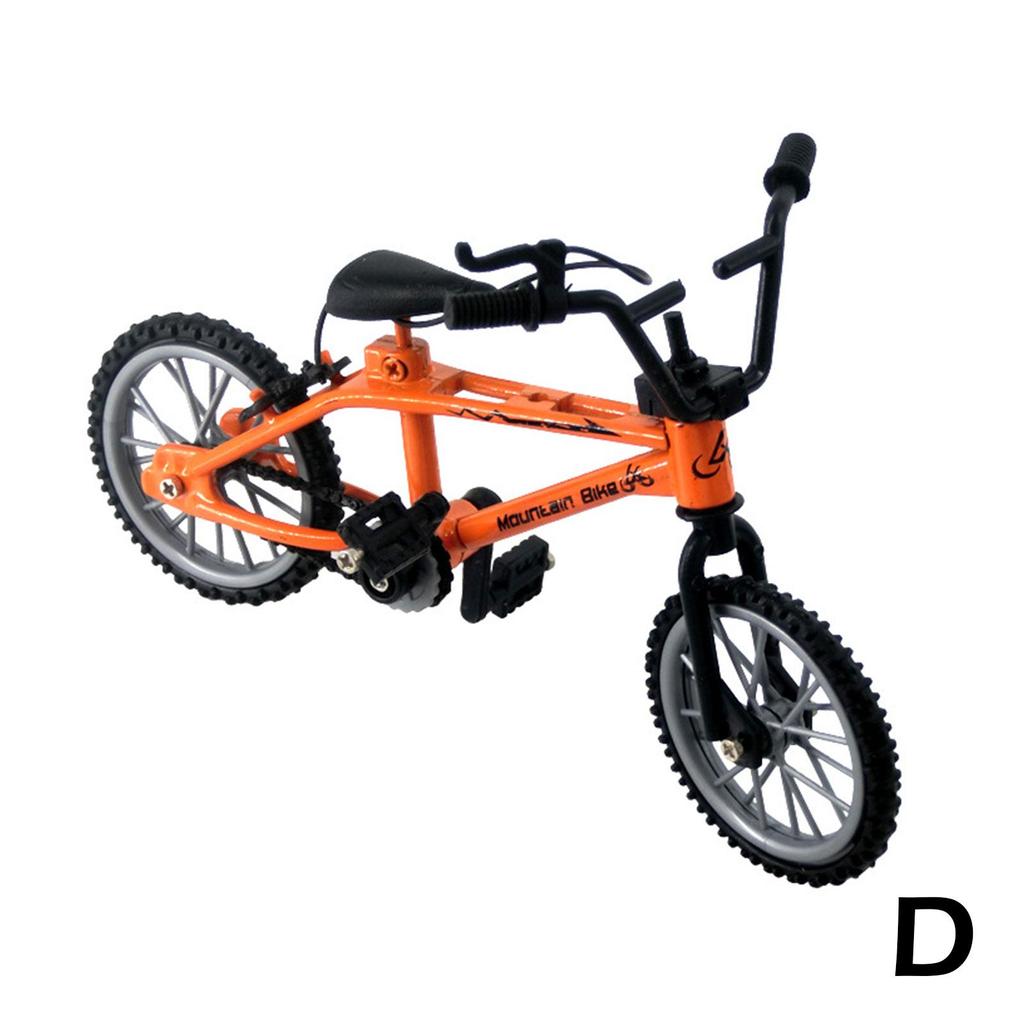 1 шт., ретро сплав, мини-палец, BMX, сборка велосипеда, модель велосипеда, игрушки, гаджеты, подарок, игрушки, модель, мини-портативный велосипед для детей