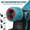 1 Set 1000ML Cordless Electric Spray Gun Airbrush Paint Sprayer For 18V Battery