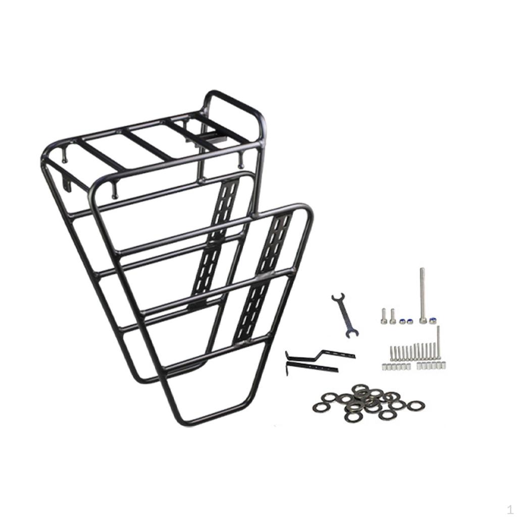 Front Luggage Rack, Metal, Universal Bag, Rack for