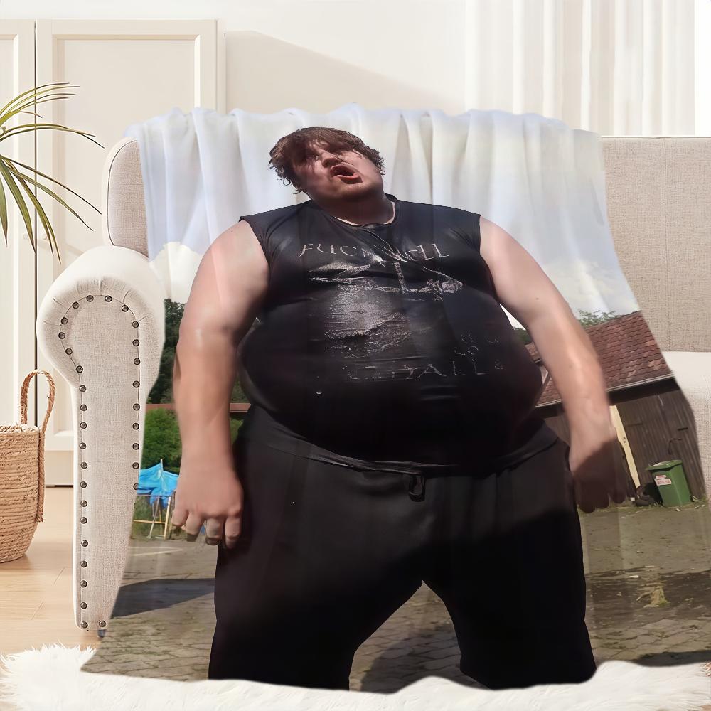 R-Rainer Winkler Drachenlord Blanket Blanket for Couch Sofa Travel Home Picni Flannel Blanket birthday gift Warm Comfortable