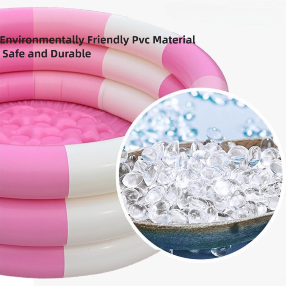 Расслабляющий надувной бассейн Круглый водный бассейн Утолщенный детский бассейн для малышей В помещении На улице