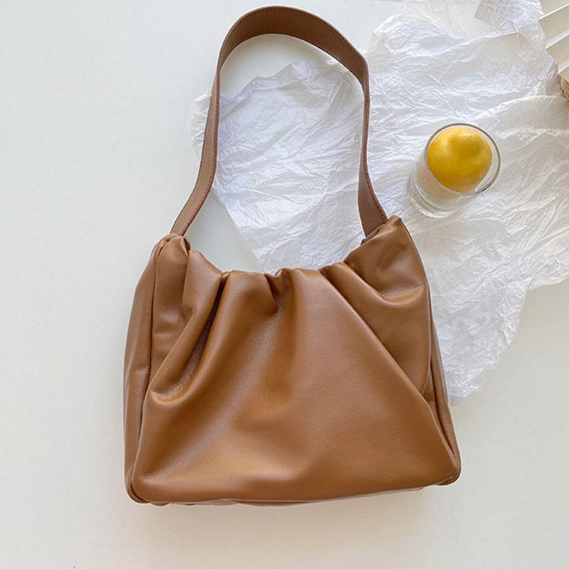 IELGY Сумка подмышки с магнитной пряжкой, простая сумка для прогулок, корейская версия, модная сумка на плечо, женская сумка из искусственной кожи