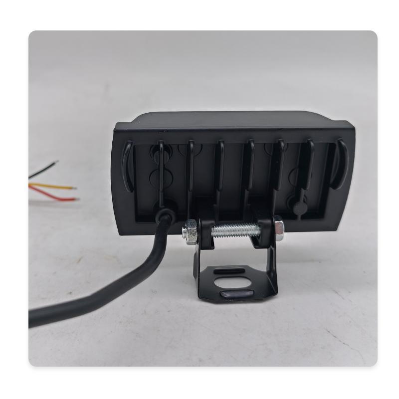 Motorcycle LED Lens Spotlight Hi/Low Beam 12V 24V ATV Scooter Auxiliary Fog Lamp Driving Flasher Headlight For Truck Tractor SUV