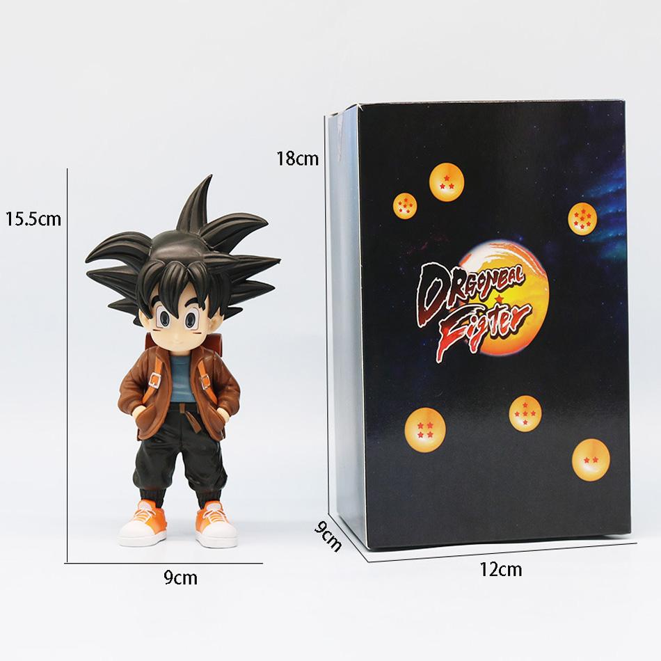 15 см Аниме Фигурка Dragon Ball Z Сын Гоку Фигурки Путешествие Ребенок Гоку Фигурка Действия Милый ПВХ GK Статуя Коллекционная Модель Игрушки Подарки
