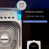 Five-Hole Spray Fan Humidification Refrigeration Air Conditioning Fan Desktop Dormitory Mini Chiller USB
