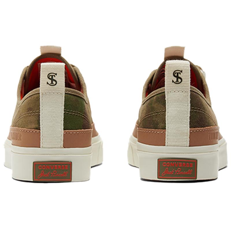 Todd Snyder x Converse Jack Purcell Street Ivy Низкие парусиновые унисекс серые бежевые