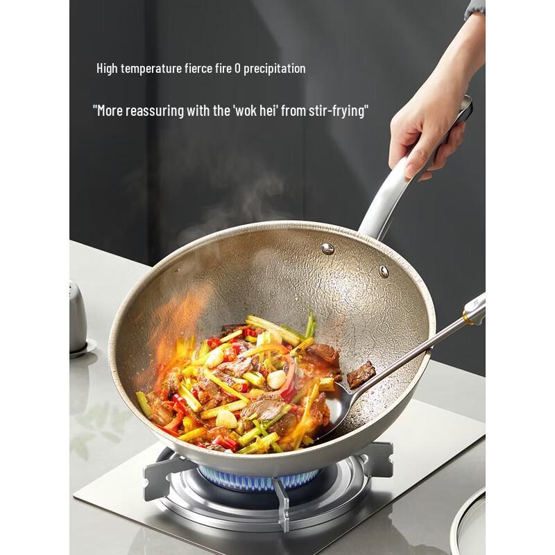 COOKER KING Pure Titanium Non-stick Stir-fry Pan 30cm