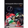 1/9 Ducati 1199 Panigale Сплав Спортивный Мотоцикл Модель Литой Гоночный Мотоцикл Модель со Звуком Распыления Светом Детские Игрушки