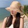 2025 Летняя женская элегантная шляпа из органзы с цветочным узором для бассейна, защита от солнца для путешествий, крутая шляпа рыбака
