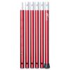 FIELDOOR Aluminum Tent Diameter 24mm Push 4 Split Tarp Pole, [Red] 6-piece Connection, Adjustable, 70-230cm, Pin, Levels, Telescopic, Type, Camping,