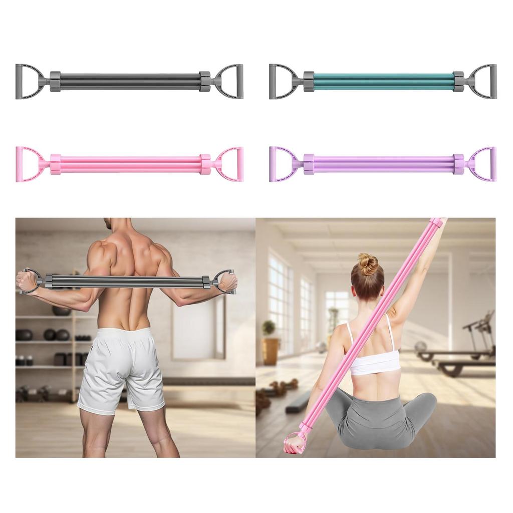 8 Shaped Resistance Band Chest Fitness Tool Resistance Training Hand Stretcher Yoga Strap Lightweight Arm Muscle Exerciser