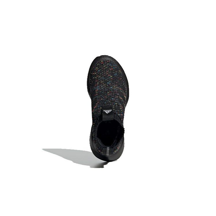 adidas Rapidarun Износостойкие Дышащие Средней Высоты Детские Беговые Кроссовки Черно-Разноцветные Для Детей Возрастом 3-7 Лет D97015