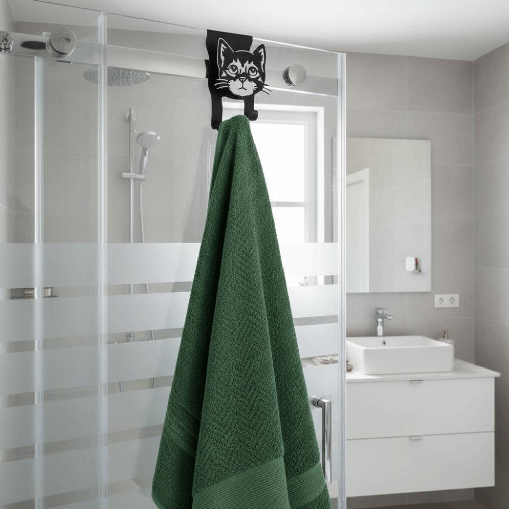 Rustproof Metal Cat Hooks Space Saving Coat Hat Bag Holder Stylish Wall Hanger  Bedroom