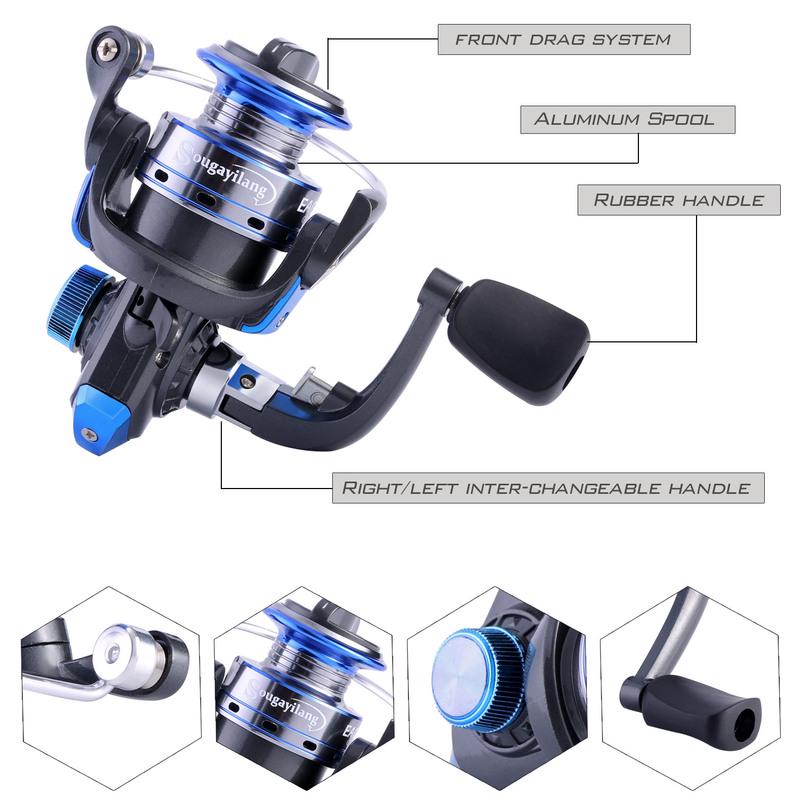 Набор удочек для зимней рыбалки, легкая удочка из углеродного волокна и мини-ультрагладкая рыболовная катушка, рыболовные снасти