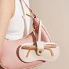 With Hanging Buckle PU Leather Glasses Bag Eyewear Protector Case Sunglasses Eyeglass Bag Travel