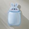 Cute Rabbit Wall Hanging Storage Rack Punch-Free Wall-Mounted Mobile Phone Remote Control Storage Box Bathroom Makeup Organizer