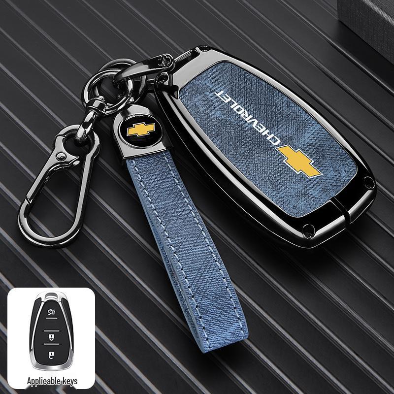 Чехол для ключа Chevrolet для Equinox, Malibu XL, Trax, Trailblazer, Orlando, Monza - Накладка на корпус автомобиля