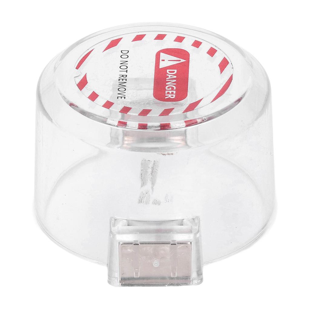 Магнитная крышка аварийной остановки Прозрачный ПК пластик Блокировка кнопки Круглая защитная крышка