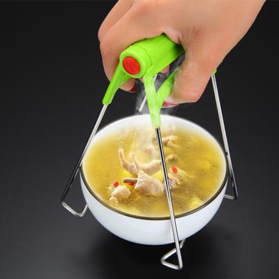 Прочный процесс полировки, теплоизоляция, утолщенный захват для пароварки, зажим для сковороды, кухонные принадлежности, ресторан, зажим для посуды