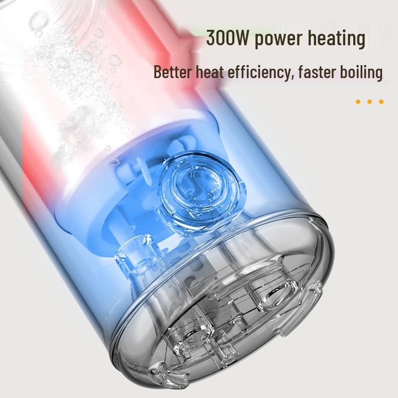 Portable Stainless Steel Rapid Boil Travel Kettle with Anti-Dry-Burn