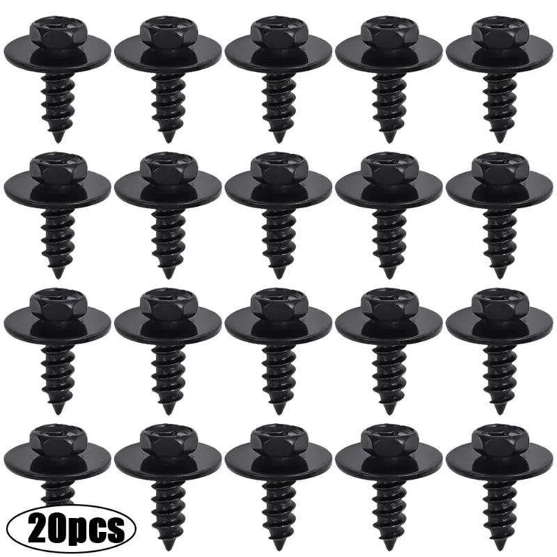Car Bolt Retainer Engine Shields Splash Guard Self-tapping Screws Car Fender Bumper Cover Fastener Screw